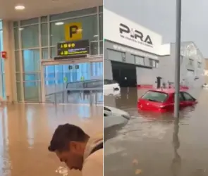 Imágenes Impactantes: Barcelona, bajo el agua tras paso de DANA