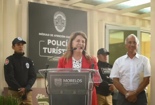 Margarita González pone en marcha la Policía Turística en Cuernavaca