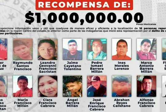 Suman 17 miembros de una familia sin rastro tras salir a trabajar