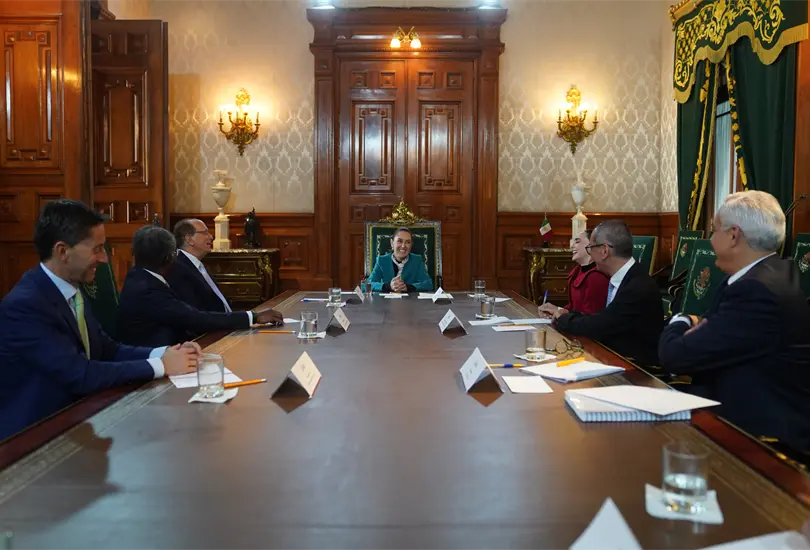 La reuni&oacute;n se llev&oacute; a cabo en Palacio Nacional