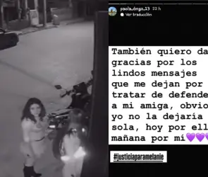 Hablemos de Danna, la amiga que defendió a Melanie de la golpiza de su novio