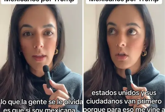 Mexicana que votó por Donald Trump causa polémica.