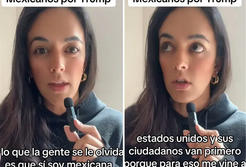 Mexicana que vot&oacute; por Donald Trump causa pol&eacute;mica.