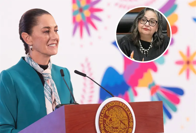 Claudia Sheinbaum exhibi&oacute; a Norma Pi&ntilde;a.