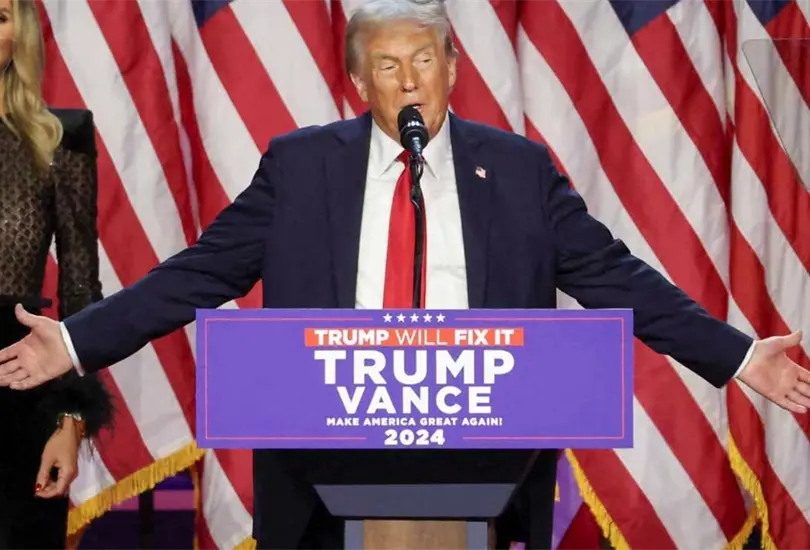 Donald Trump se proclam&oacute; presidente de Estados Unidos.