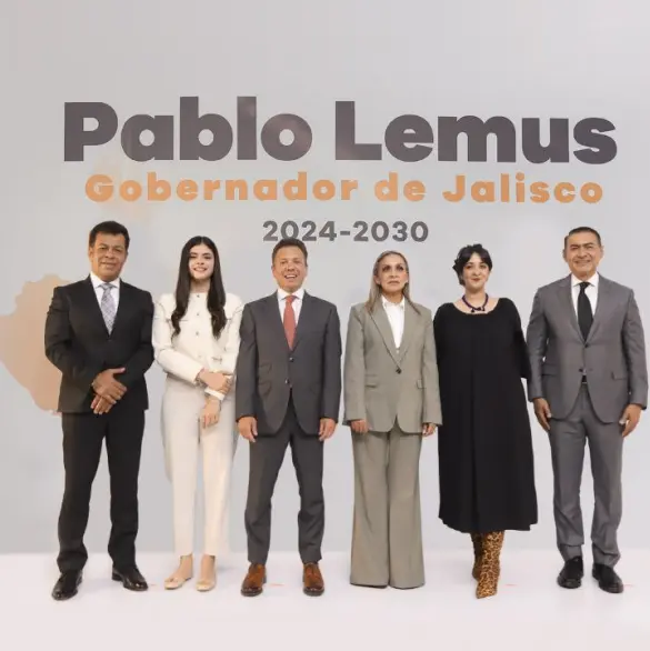 Pablo Lemus presenta a nuevos miembros de su gabinete