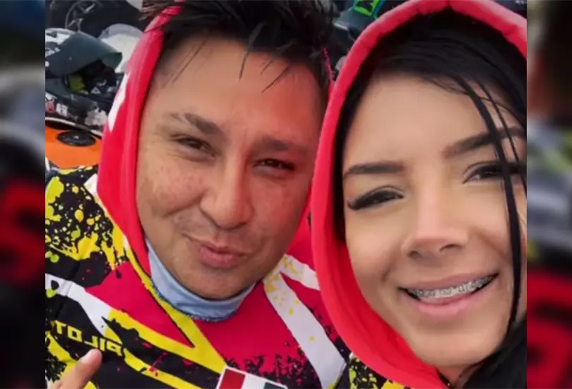 Viviana muri&oacute; tras ser arrojada de la moto por su pareja
