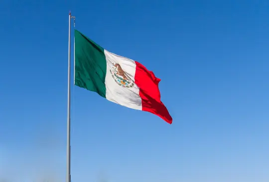 La bandera de México