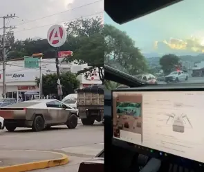 Diputada se pasea en lujosa camioneta Cybertruck: "se siente que se desprende tu alma"