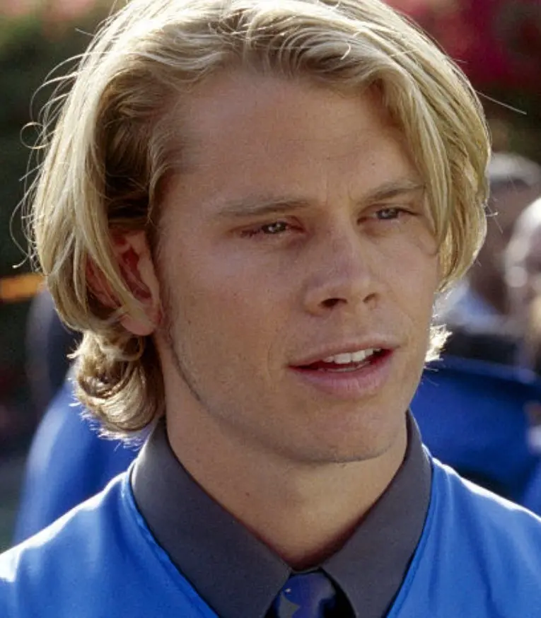 Eric Christian Olsen interpret&oacute; a Jake, el novio de April.