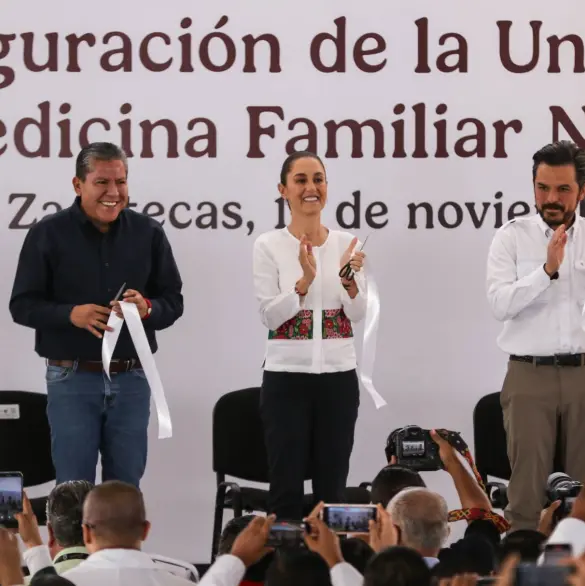 Sheinbaum anuncia construcción de hospital de tercer nivel en Zacatecas