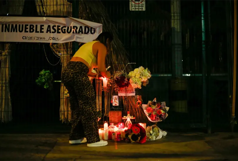 Homenaje a v&iacute;ctima de ataque en bar Los Cantaritos