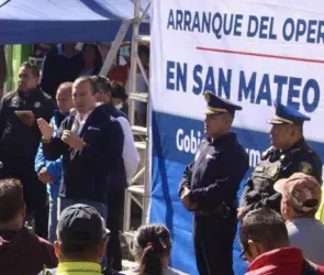 Orvañanos anuncia nuevas acciones de seguridad en San Mateo Tlaltenango