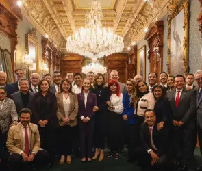 Eduardo Ramírez presume reunión con Claudia Sheinbaum y Luis Alcalde