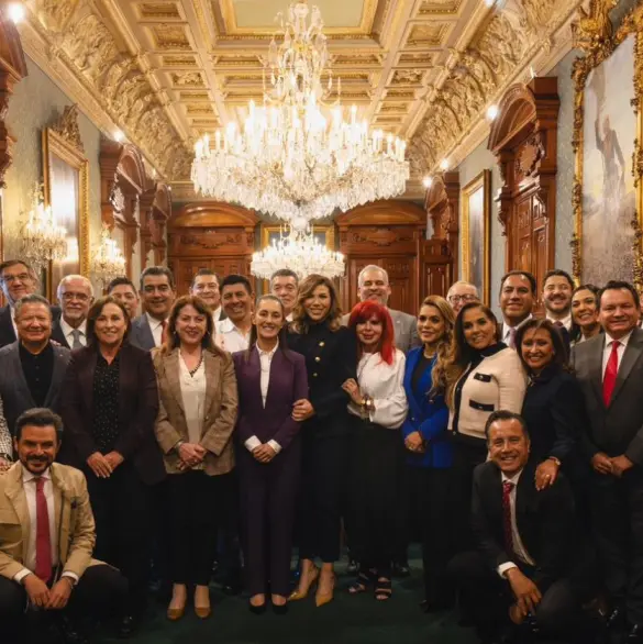 Eduardo Ramírez presume reunión con Claudia Sheinbaum y Luis Alcalde