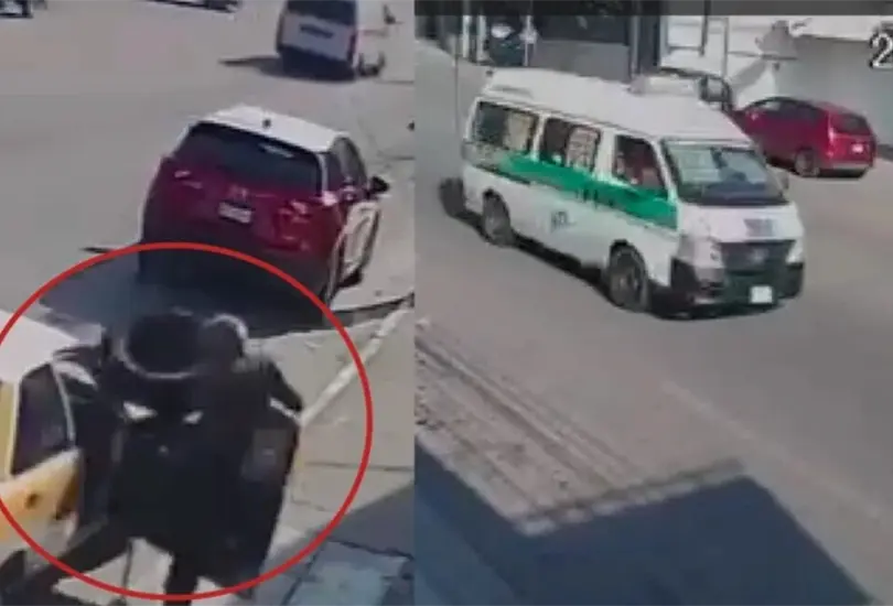 El abuelito cay&oacute; al suelo y tuvo que ser hospitalizado.