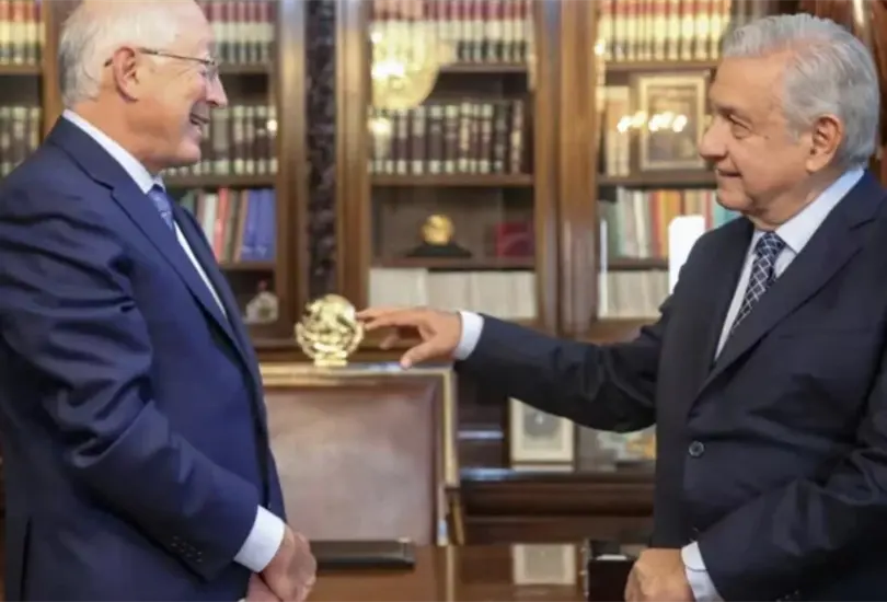 La Canciller&iacute;a respondi&oacute; al embajador Ken Salazar, quien critic&oacute; la estrategia de seguridad del Gobierno federal.