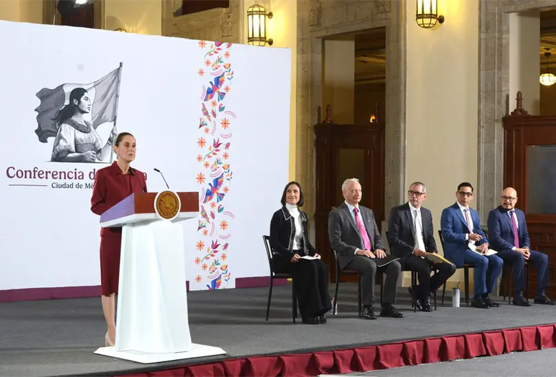 El director de Pemex y la secretaria de Energ&iacute;a comentaron el asunto en Palacio Nacional