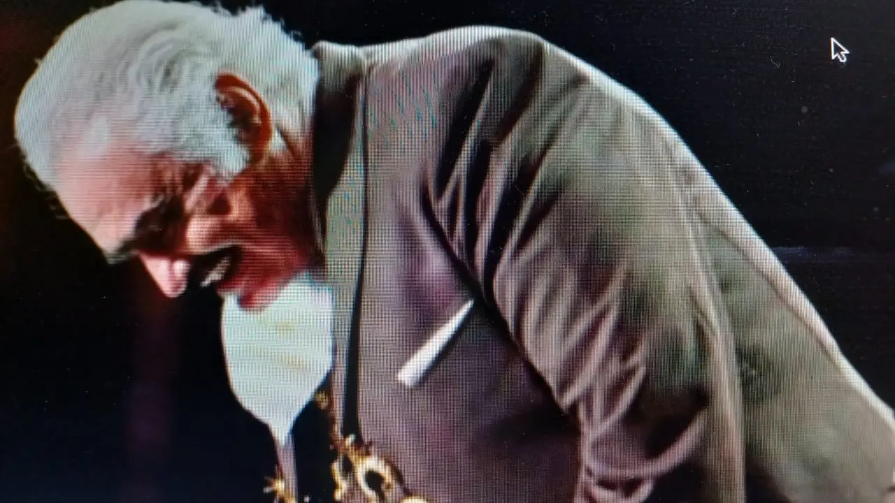 El cantante Vicente Fernández Captura de pantalla