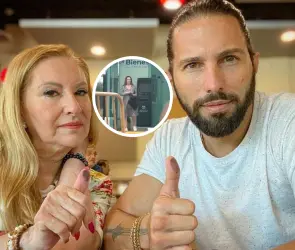 Hipócrita: captan a mamá de Poncho de Nigris cobrando su Pensión Bienestar