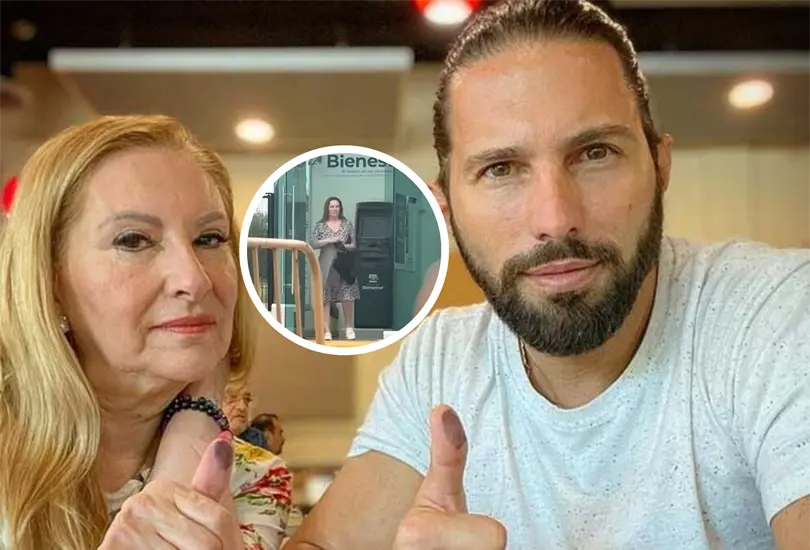 La mam&aacute; de Poncho de Nigris fue a corar su pensi&oacute;n.