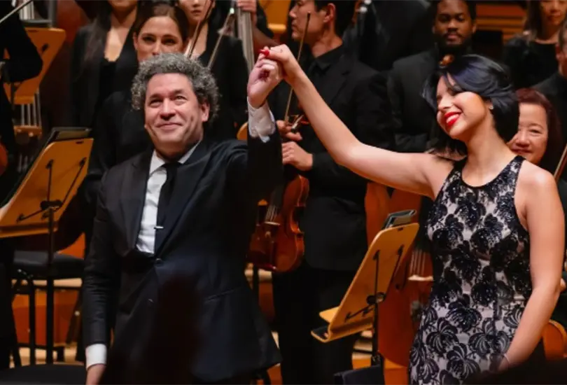 &Aacute;ngela Aguilar recientemente particip&oacute; con Gustavo Dudamel, ahora fue reconocida como la mujer del a&ntilde;o