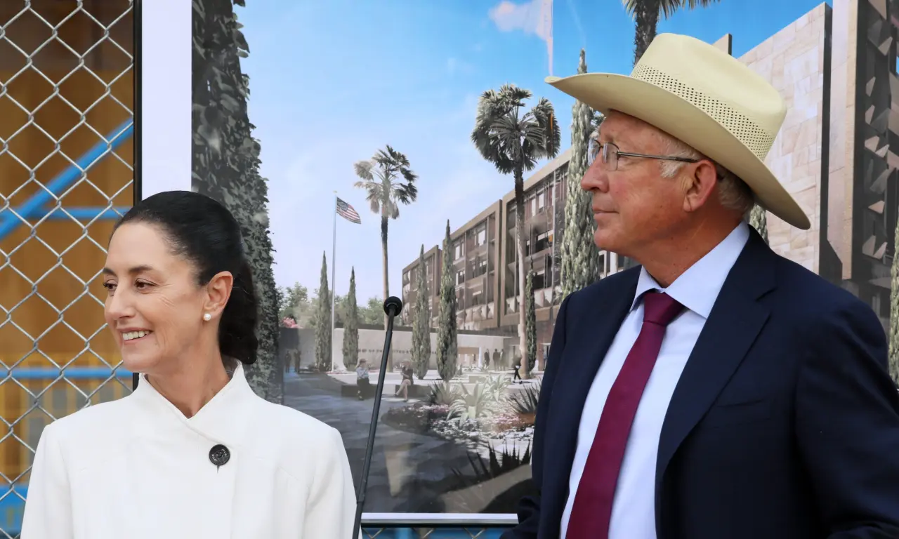  Ken Salazar y Claudia Sheinbaum ya se había reunido en ocasiones previas. 