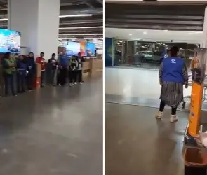 Empleados de Sams arman fiesta para clientes del Buen Fin y nadie llega