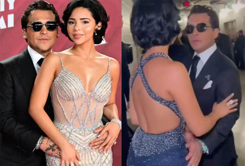 Christian Nodal y Ángela Aguilar protagonizaron polémica pelea en la entrega de los Latin Grammys. Christian Nodal y Ángela Aguilar protagonizaron polémica pelea en la entrega de los Latin Grammys.