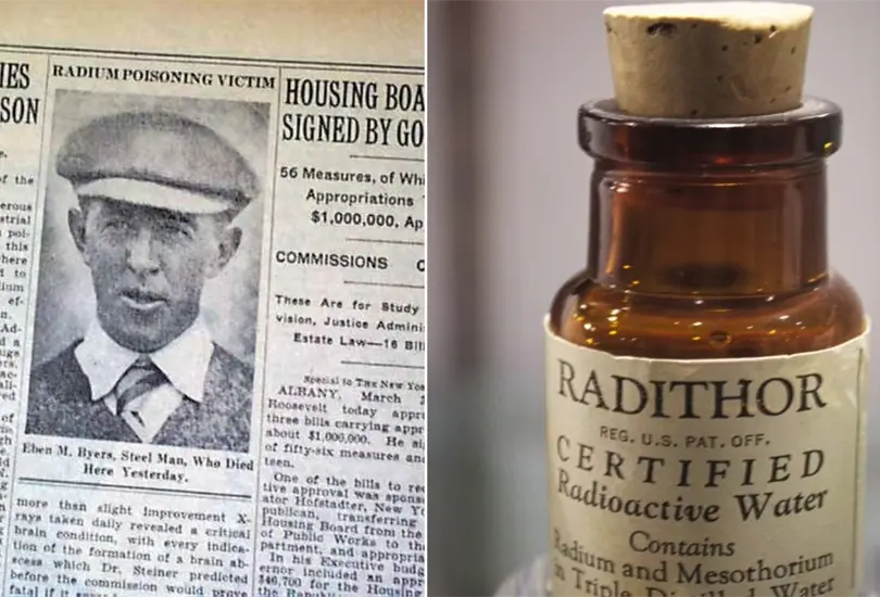 Eben Byers: el hombre que perdi&oacute; la mand&iacute;bula por tomar Radithor