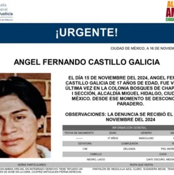 Ángel desapareció tras ir al baño en Chapultepec; fue hallado muerto dos días después