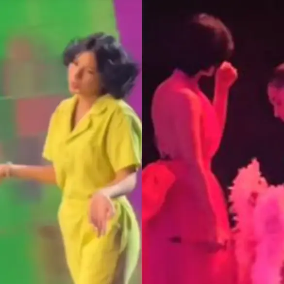 Captan a Ángela Aguilar llorando tras ser abucheada en los Kids Choice Awards