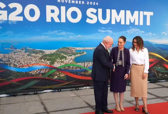 Sheinbaum llega a la Cumbre G20