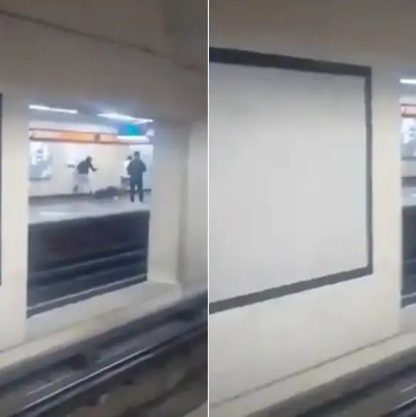 Terror en el Metro de la CDMX: hombre apuñala a usuarios en la Línea 7