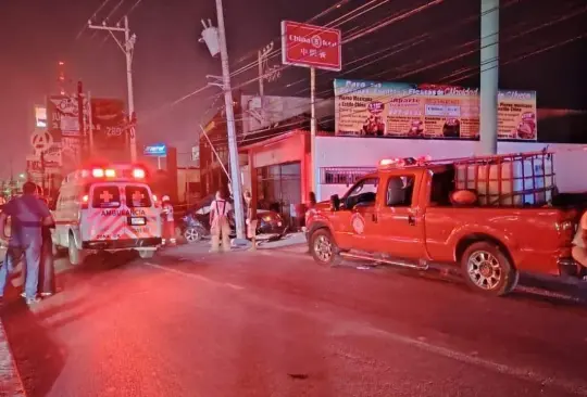 La joven murió en el lugar del choque