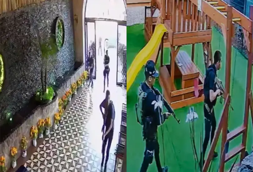 Difunden nuevo video del secuestro del empresario Tari&aacute;curi Hern&aacute;ndez en restaurante de Michoac&aacute;n.