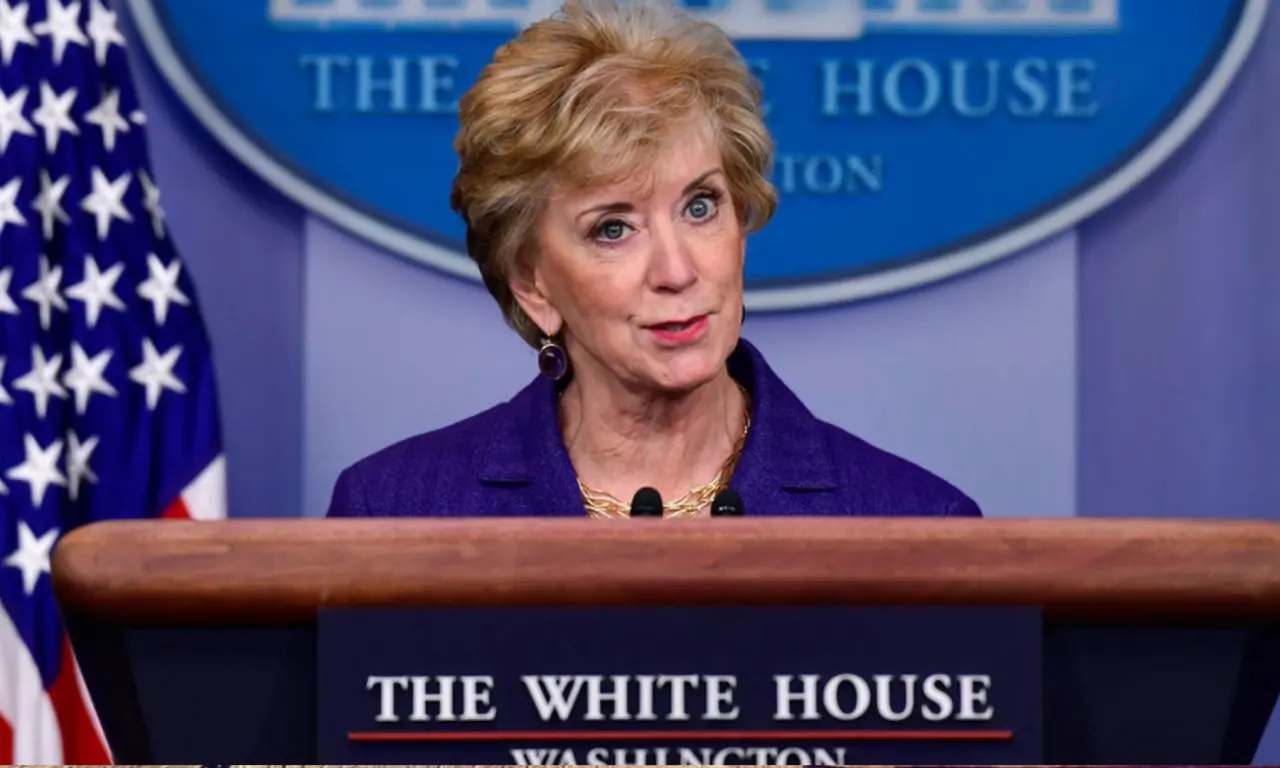  Linda McMahon, exejecutiva World Wrestling Entertainment, estará de nuevo en el equipo de Gobierno de Donald Trump. 