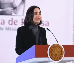 Celebra Luz Elena González Escobar propuesta de Sheinbaum sobre el gasto militar