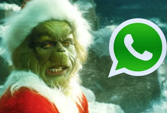 Modo Grinch de WhatsApp