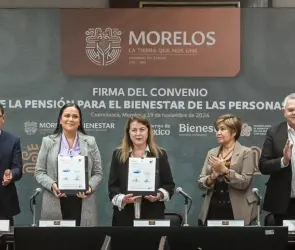 Anuncian pensión universal para personas con discapacidad en Morelos