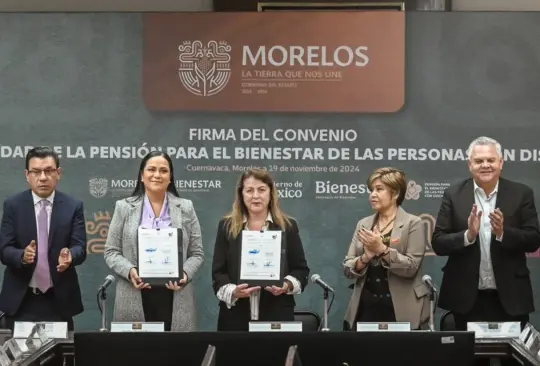 Pensión universal en Morelos para las personas con discapacidad.