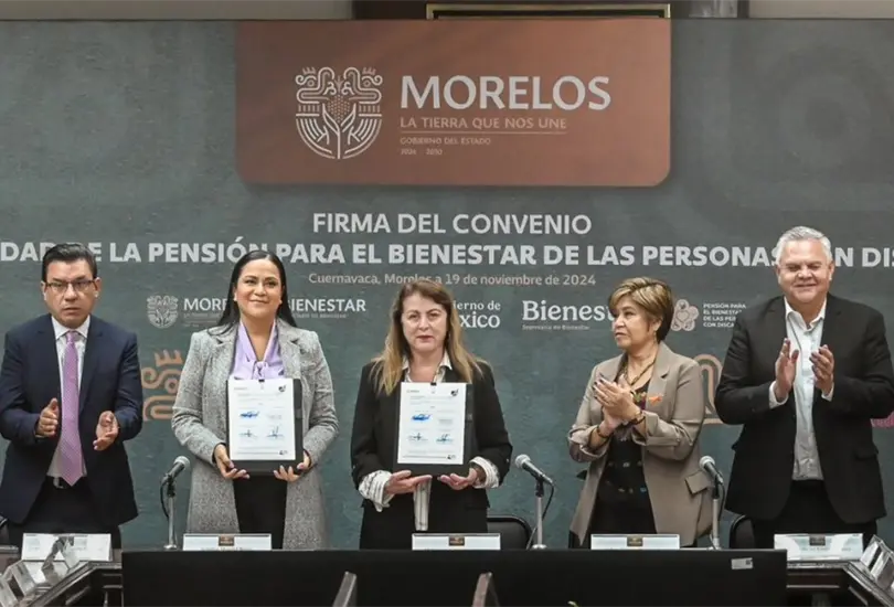 Pensi&oacute;n universal en Morelos para las personas con discapacidad.