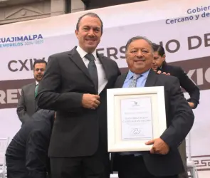 Carlos Orvañanos reconoce a ciudadanos de Cuajimalpa