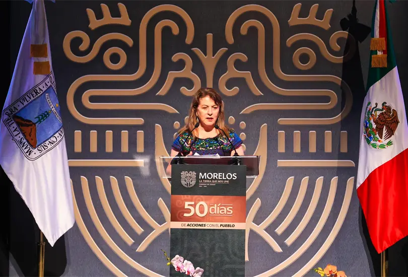 Margarita Gonz&aacute;lez presenta informe tras 50 d&iacute;as de gobierno