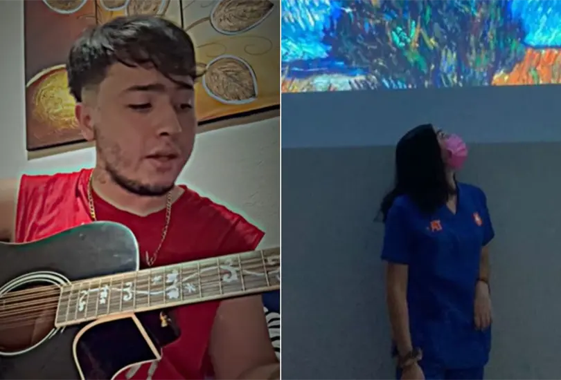 El chico ha apoyado inmensamente a su hermana desde su situaci&oacute;n