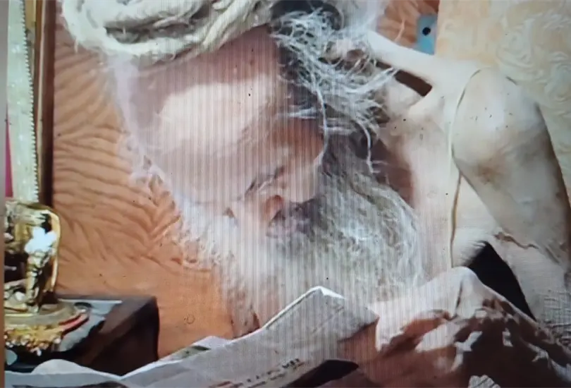 El anciano de India es un personaje conocido