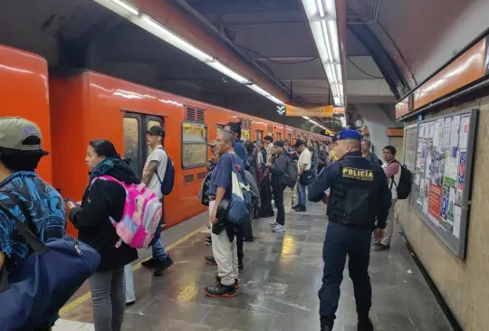 Las autoridades tomaron medidas en el Metro