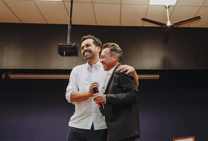 Pablo Lemus respalda candidatura de Jorge &Aacute;lvarez M&aacute;ynez.