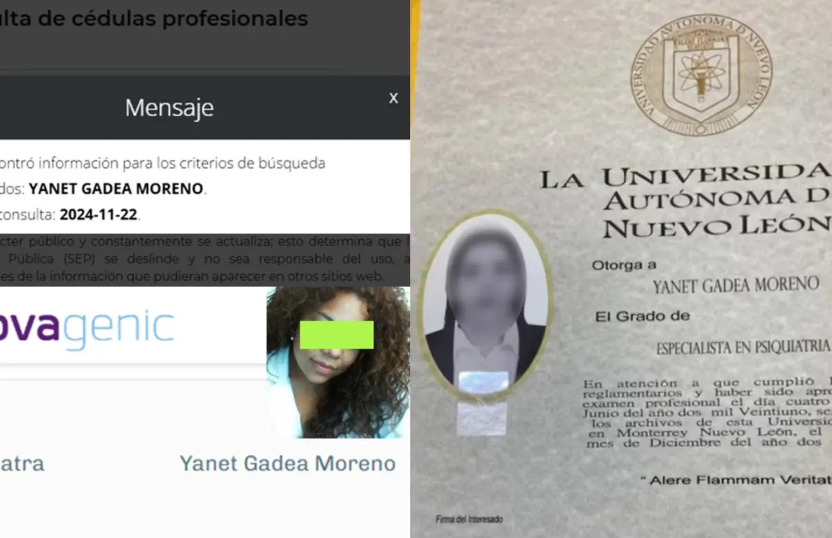  Yanet García es acusada de usurpar una profesión 