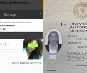 Denuncian a falsa psiquiatra en Veracruz por falsificación de cédula profesional y mala praxis